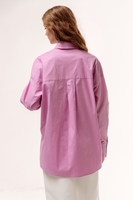 Рубашка FLAIM 1045 лиловый размер 42-52 #5