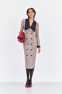 Платье FLAIM 2017 пыльно-розовый #1