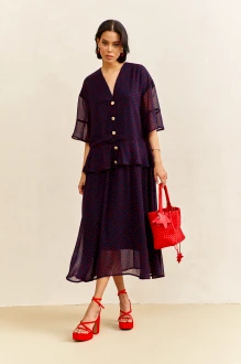 Платье FLAIM 2110 .01 синее