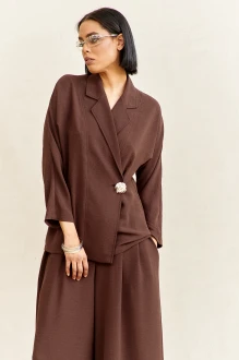 Жакет (пиджак) FLAIM 2116 коричневый