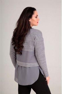 Таир-Гранд 62293 серый+серебристый горох #2