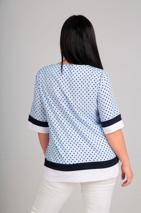 Блузка, туника, рубашка Таир-Гранд 62305 голубой размер 50-60 #2