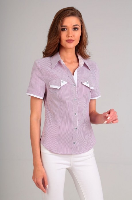 Таир-Гранд 6274-2 бордовая полоска #1