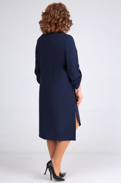Вечернее платье Таир-Гранд 6542 темно-синий размер 56-62 #2