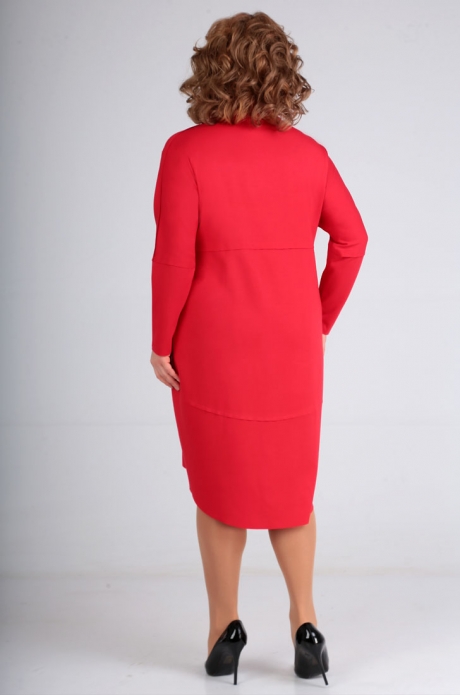 Платье Таир-Гранд 6541 красный размер 52-62 #2