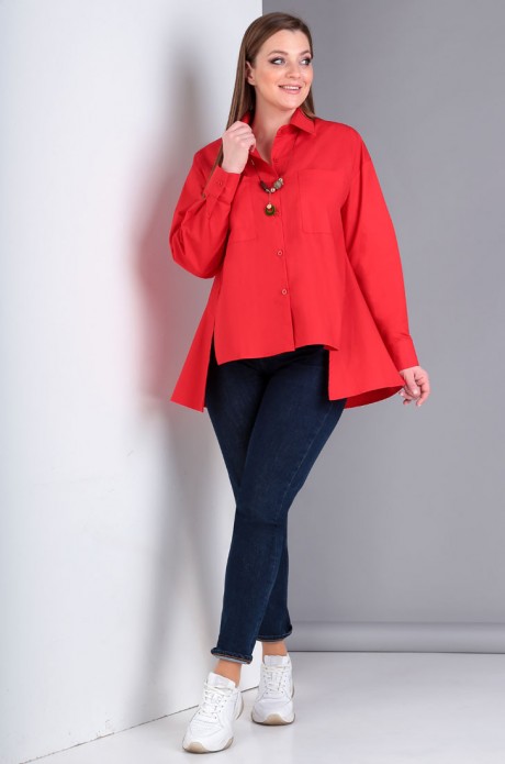 Блузка Таир-Гранд 62385 красный размер 50-60 #2
