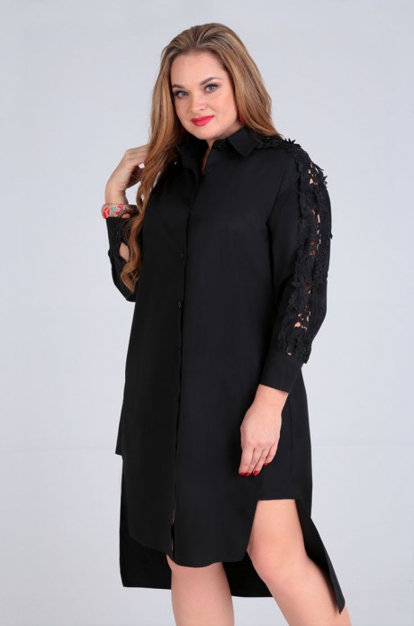 Вечернее платье Таир-Гранд 6547 черный размер 50-54 #1