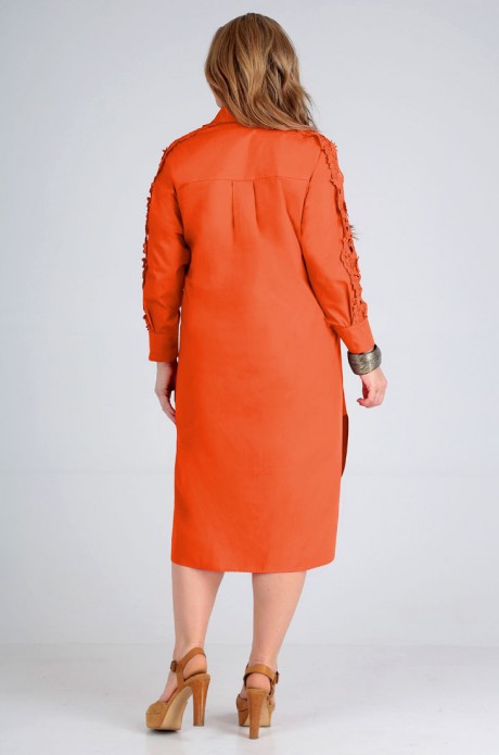 Вечернее платье Таир-Гранд 6547 терракот размер 50-54 #2