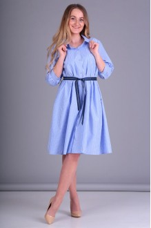 Платье Таир-Гранд 6545 голубой #1