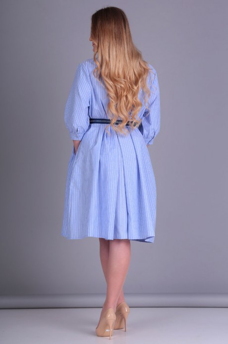 Платье Таир-Гранд 6545 голубой размер 46-50 #5