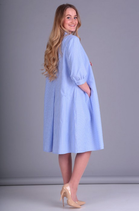 Платье Таир-Гранд 6545 голубой размер 46-50 #6