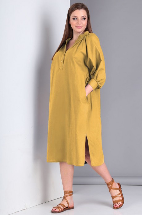 Платье Таир-Гранд 6544 кэмэл размер 48-52 #2