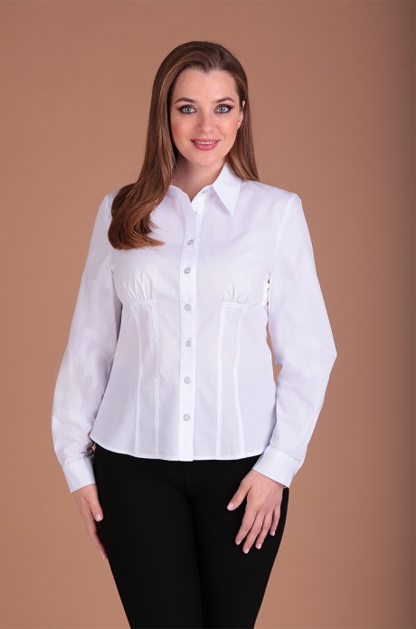 Блузка Таир-Гранд 62399 белый размер 50-60 #1