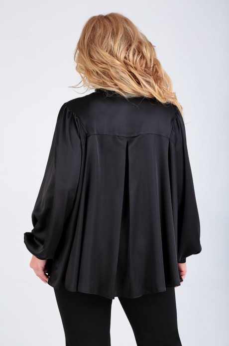 Блузка Таир-Гранд 62376 черный размер 50-64 #2