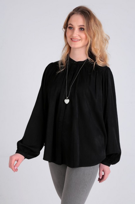 Блузка Таир-Гранд 62366 черный размер 48-60 #2