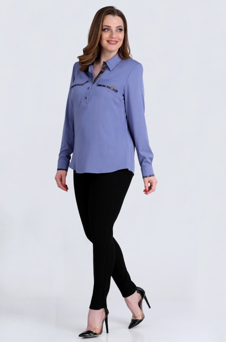 Блузка Таир-Гранд 62221 джинс размер 50-64 #2