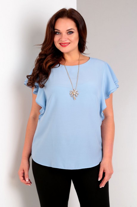 Блузка Таир-Гранд 62269 голубой размер 50-60 #1