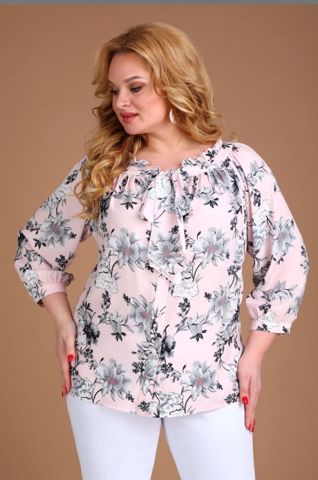 Блузка Таир-Гранд 62167-1 розовый размер 50-60 #4