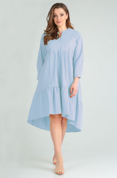 Платье Таир-Гранд 6549 голубой размер 48-52 #1
