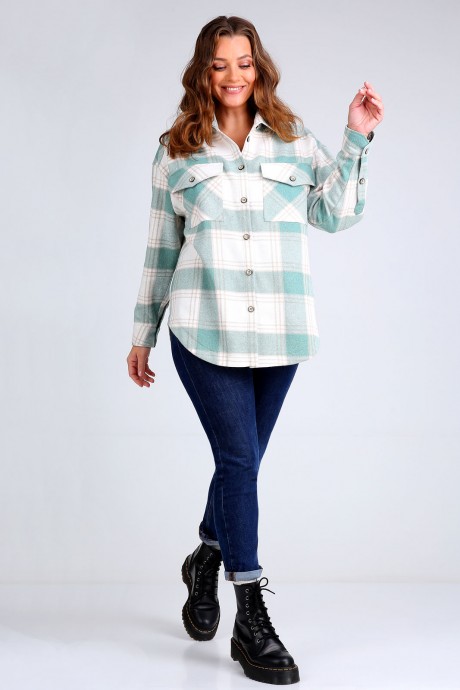 Рубашка Таир-Гранд 62407 зеленый размер 48-58 #3