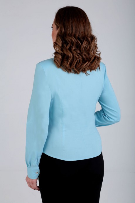 Блузка Таир-Гранд 6203 голубой размер 42-52 #3