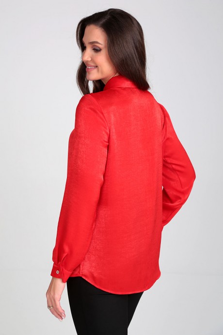 Блузка Таир-Гранд 62195 красный размер 50-60 #4