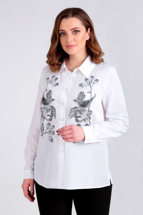 Блузка Таир-Гранд 62397 белый размер 50-58 #1