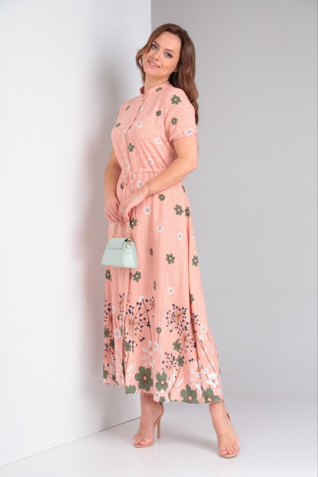 Платье Таир-Гранд 602.1 розовый размер 42-52 #2