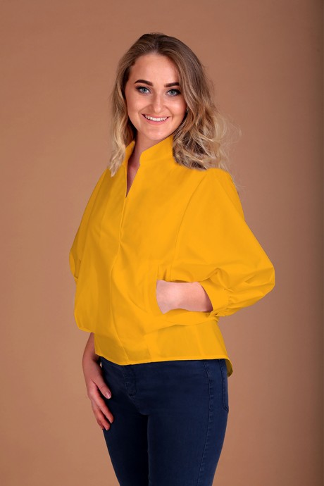 Блузка Таир-Гранд 62264 желтый размер 42-54 #1
