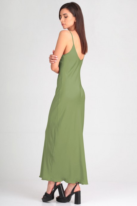 Платье Таир-Гранд 6551 хаки размер 42-46 #2