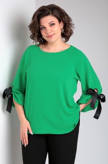 Блузка Таир-Гранд 62421 зелень #1