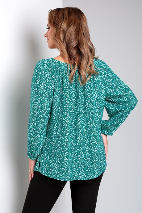 Блузка Таир-Гранд 62435 зеленый размер 50-64 #2