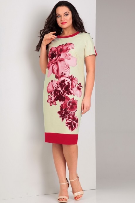 Платье Jurimex 1737 розовый размер 52-56 #1