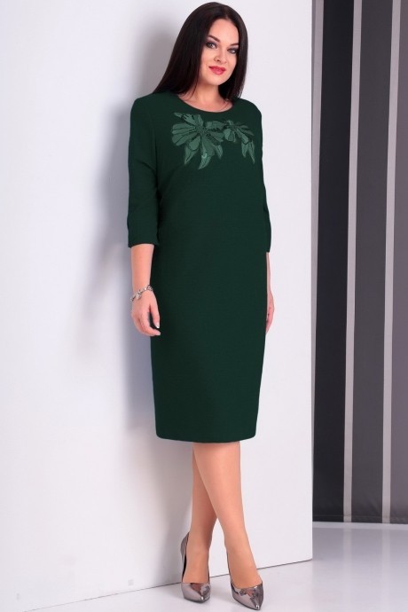 Платье Jurimex 1824 -4 зелёный размер 56-60 #1