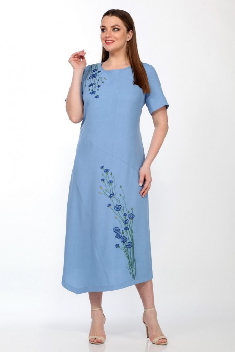 Платье Jurimex 2258 голубой размер 54-58 #1