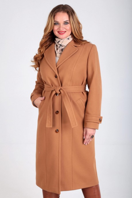 Пальто Jurimex 2294 светло-коричневый размер 52-56 #2