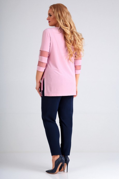 Блузка Jurimex 2442 розовый размер 58-62 #5
