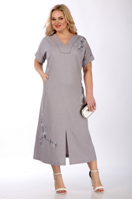 Платье Jurimex 2873 серый размер 54-64 #1