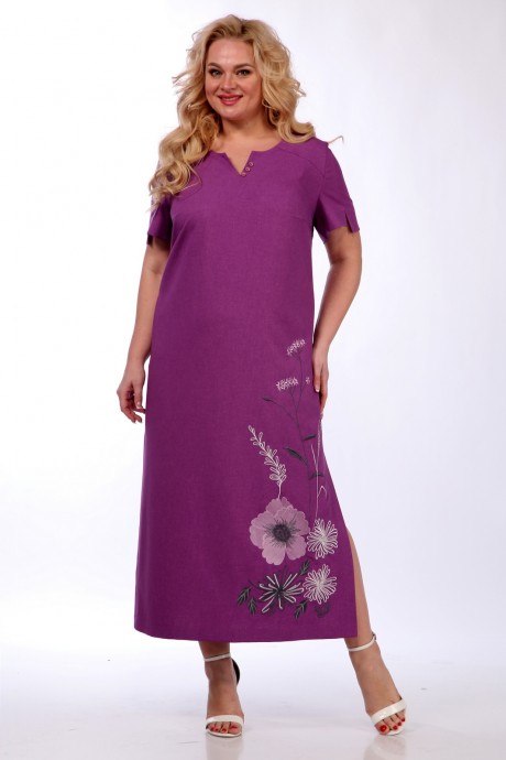 Платье Jurimex 2896 фиолетовый размер 50-58 #1
