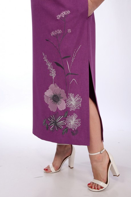 Платье Jurimex 2896 фиолетовый размер 50-58 #4