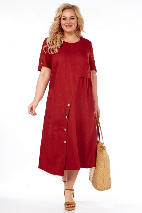 Платье Jurimex 2939 красный размер 56-60 #1