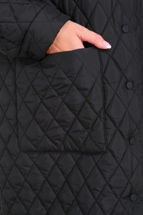 Пальто Jurimex 2963 чёрный размер 54-60 #4