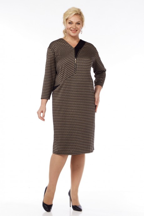 Платье Jurimex 2981 коричневый размер 58-62 #1