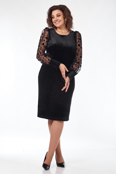 Вечернее платье Jurimex 3018 черный размер 52-56 #4
