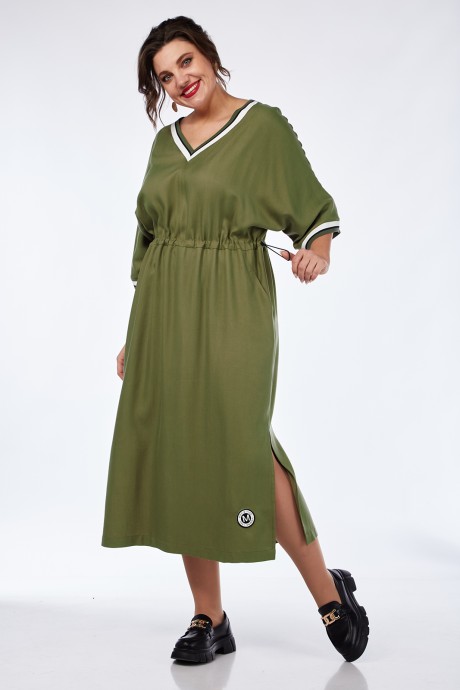 Платье Jurimex 3061 олива размер 52-58 #2