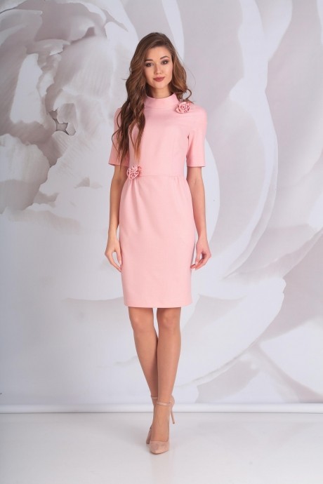 Вечернее платье Golden Valley 4544 розовая пудра размер 42-50 #2