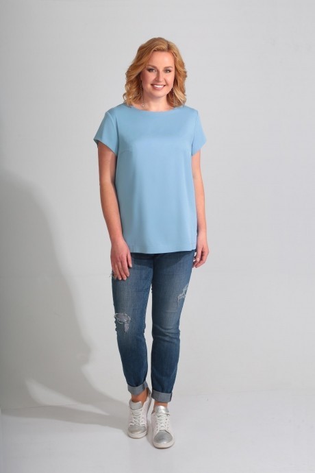 Блузка, туника, рубашка Golden Valley 2207 светло-голубой размер 54-60 #1