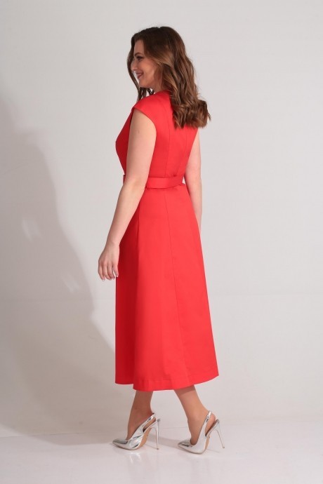 Платье Golden Valley 4577 красный размер 46-52 #3