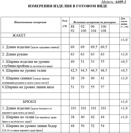 Костюм/комплект Golden Valley 6409-1 темно-синий размер 44-50 #2