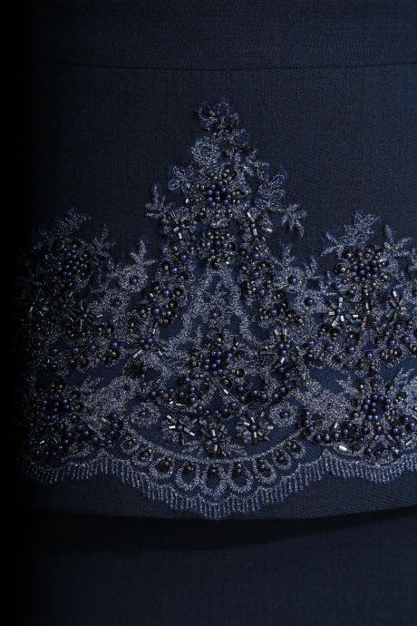 Вечернее платье Golden Valley 4590 темно-синий размер 46-52 #5